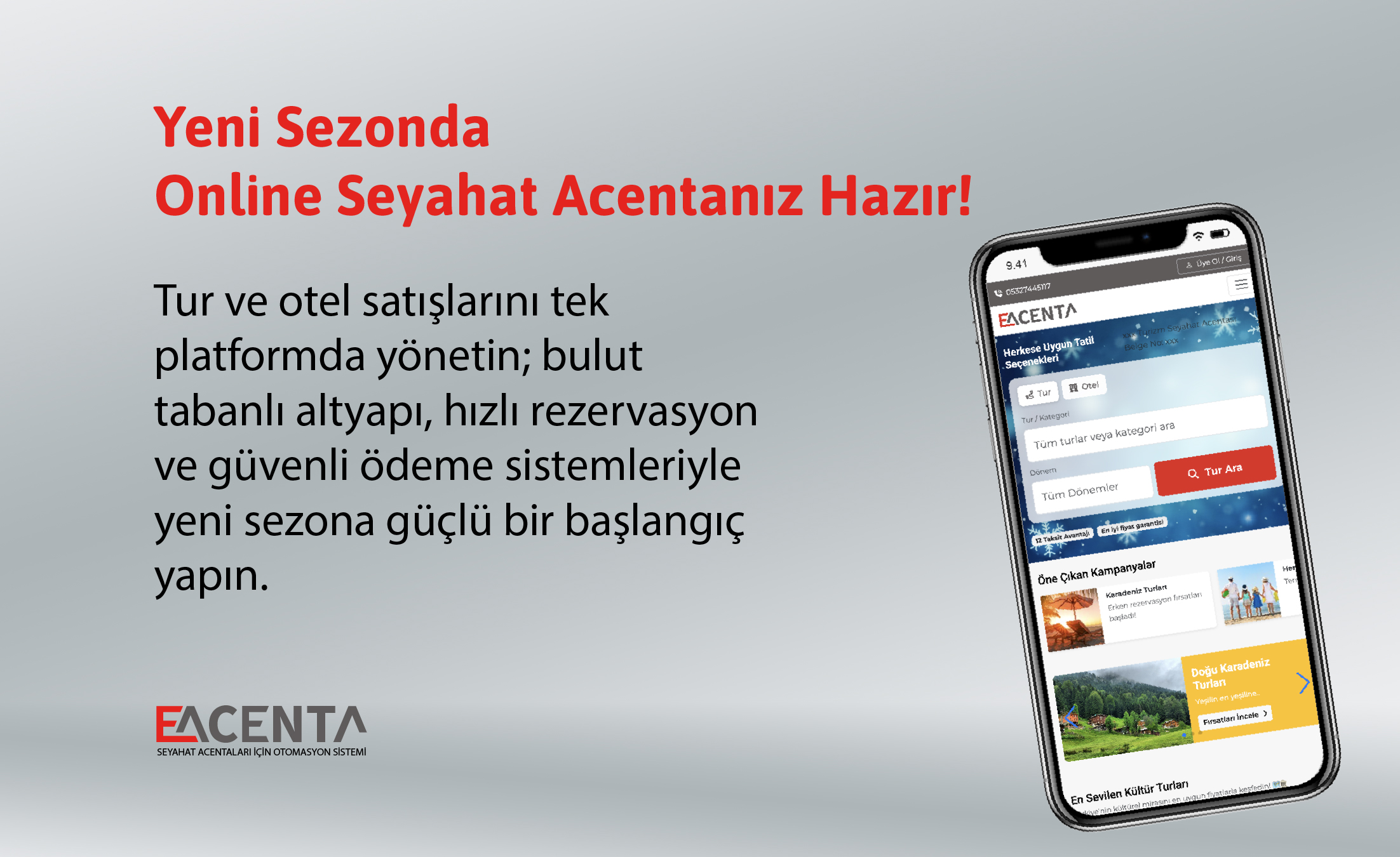 Seyahat Acentaları için Rezervasyon Sistemi